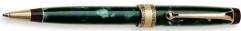 Aurora Optima Verde - Oro - Ballpen -Penna a Sfera